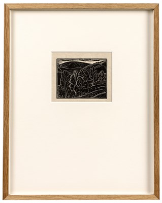 Lot 335 - David Michael Jones (1895-1974) The Downs wood...