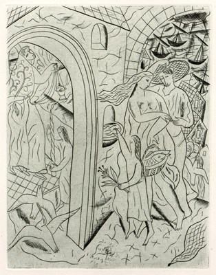 Lot 339 - David Michael Jones (1895-1974) Vespers II...