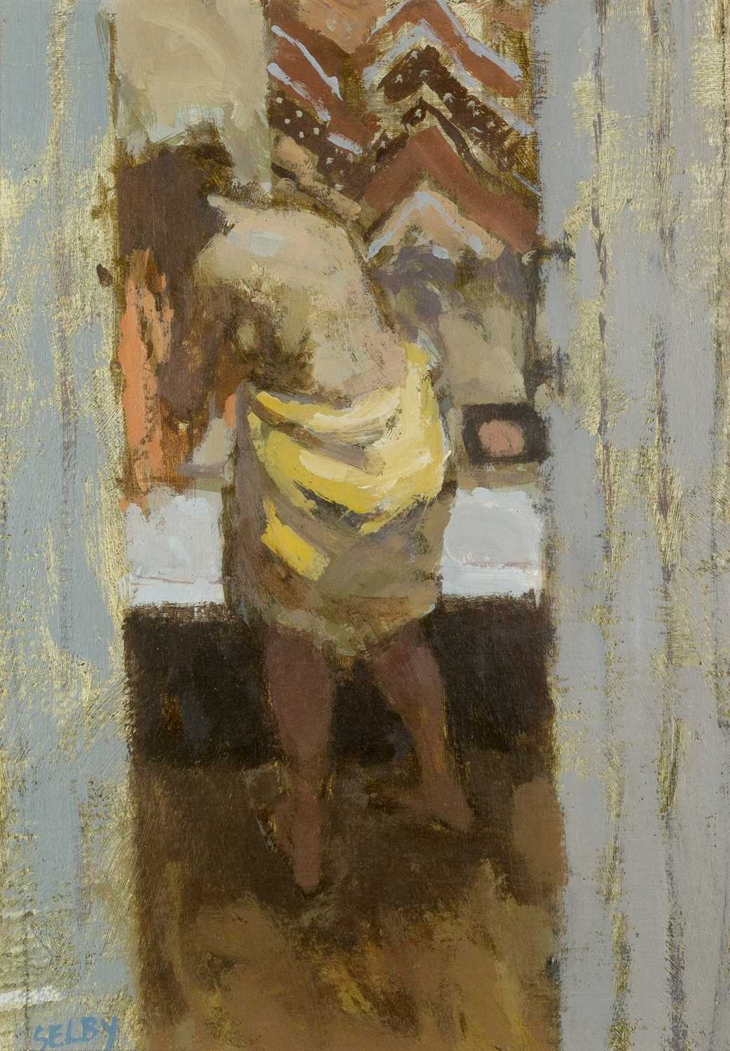 Lot 36 - William Selby (b.1933) Running the Bath signed...