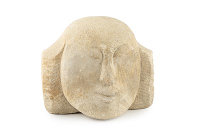 Lot 725 - Manner of Eric Gill (1882-1940) Head stone...