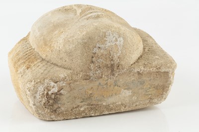 Lot 725 - Manner of Eric Gill (1882-1940) Head stone...