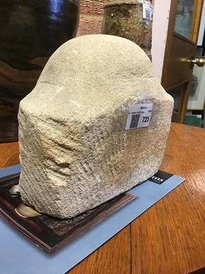 Lot 725 - Manner of Eric Gill (1882-1940) Head stone...