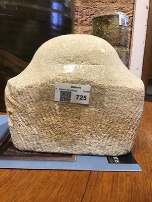 Lot 725 - Manner of Eric Gill (1882-1940) Head stone...