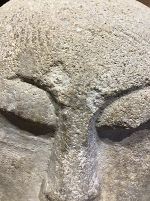 Lot 725 - Manner of Eric Gill (1882-1940) Head stone...