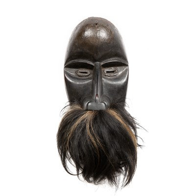 Lot 106 - An Antique Dan monkey mask, ivory coast 16cm x...