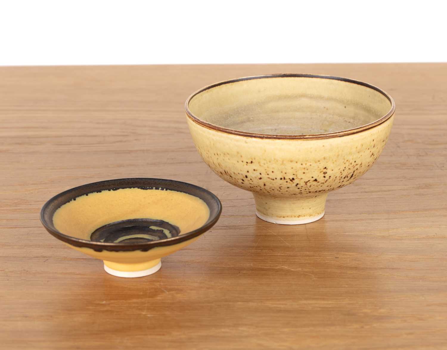 Lot 205 - Manner of Lucie Rie (1902-1995) two bowls, one...