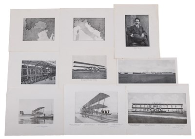 Lot 1 - Set of 10 early Caproni publicity prints