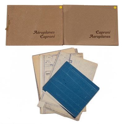 Lot 1 - Set of 10 early Caproni publicity prints