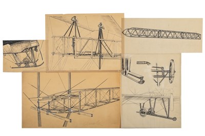 Lot 1910 Caproni Ca1, 1914 Ca20, and 1915 Ca25