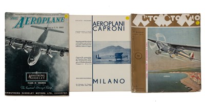 Lot 11 - 1927-1939 seven small booklets with aviation themes