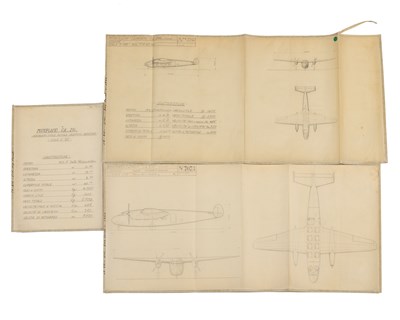 Lot 23 - 1938 CaB330, 1939 Ca204, 1940 Ca216, Caproni C.E.M.S.A, and CaGhibli