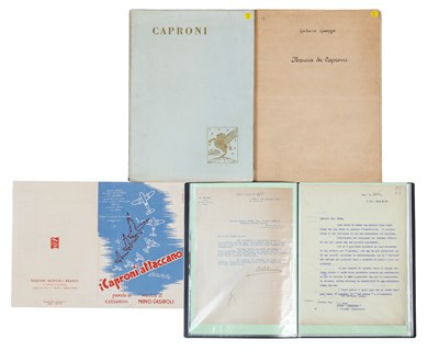 Lot 28 - Caproni interest: Musical compositions and correspondence