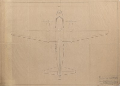 Lot 1947 Ca191 twin engined post war transport aircraft (Isotta Frashini Delta III)