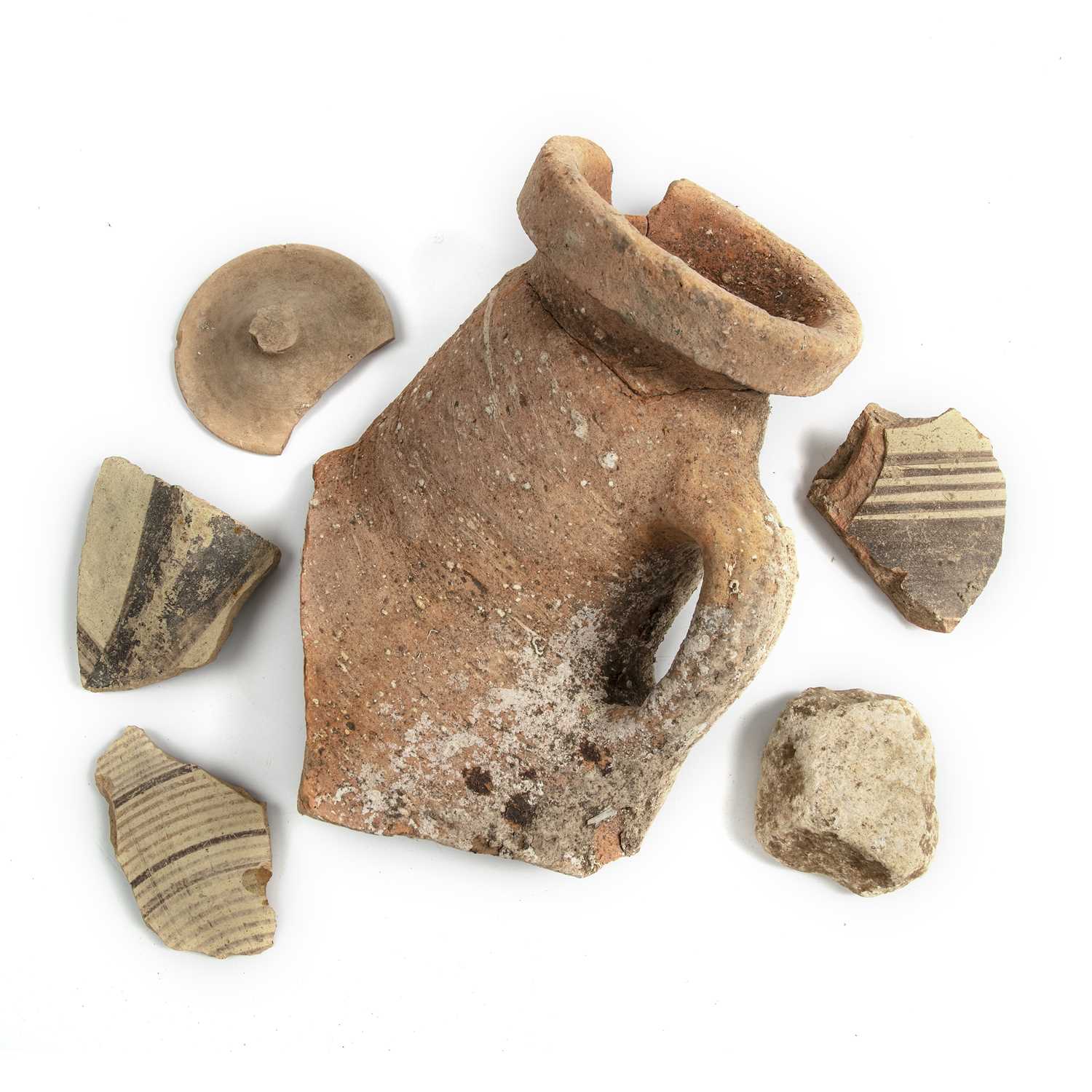 Lot 143 - Roman Pottery shards from Leptus Magna