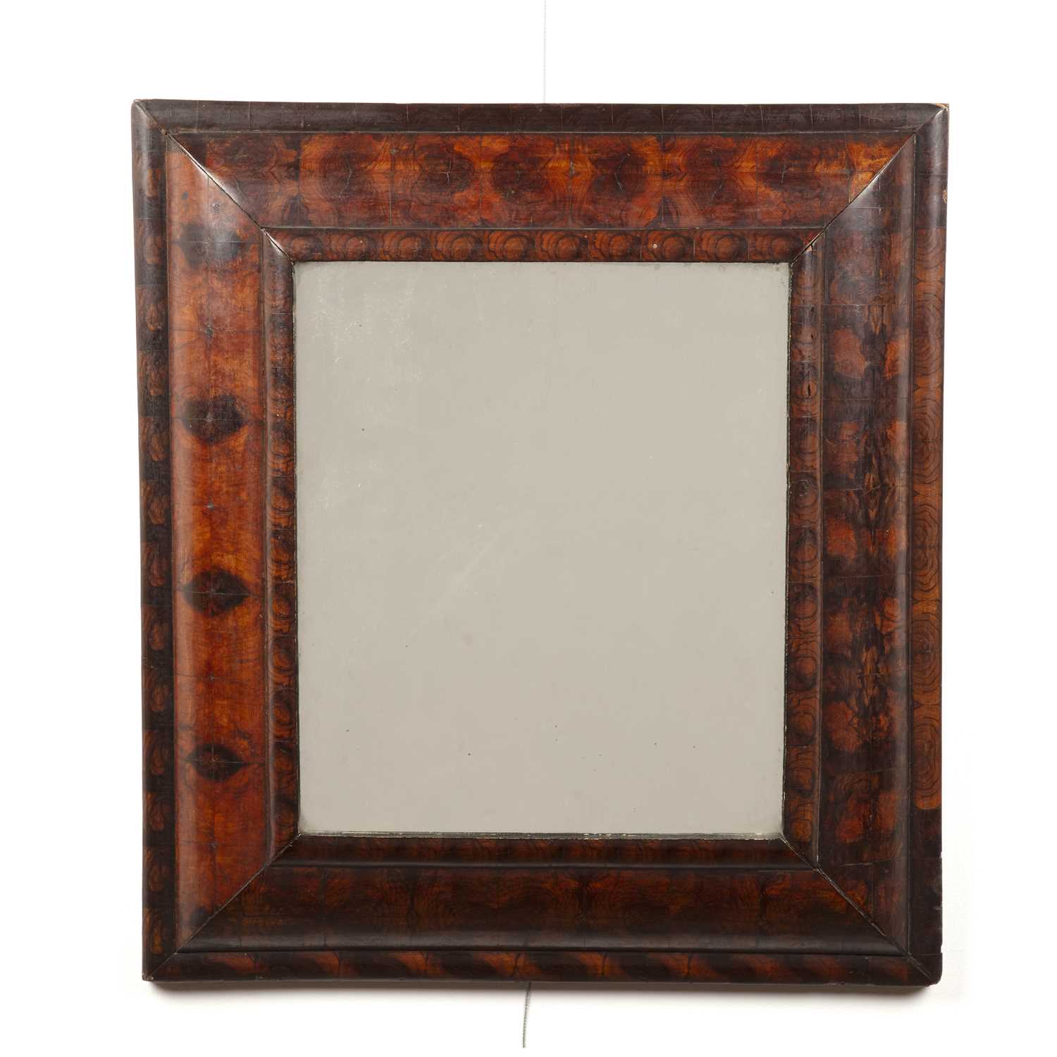 Lot 22 - William and Mary laburnum oyster veneered...