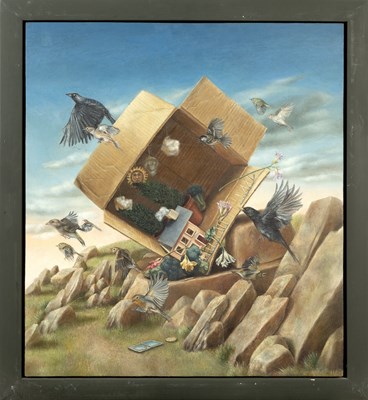 Lot 389 - Sally Moore (b.1962) Shelter II, 1999 signed...