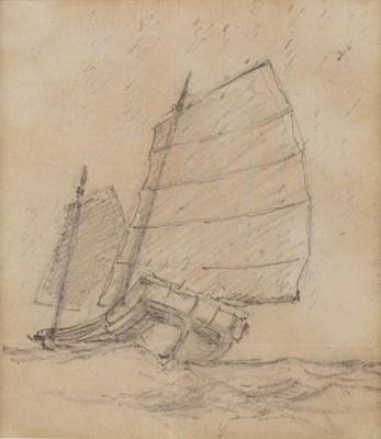 Lot 486 - Dr Thomas B Watson (1815-1860) A Chinese Junk...