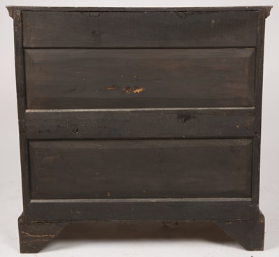 Lot 15 - An 18th century walnut and burr wood inlaid...