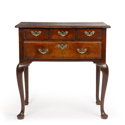 Lot 34 - A George III mahogany low boy with four...