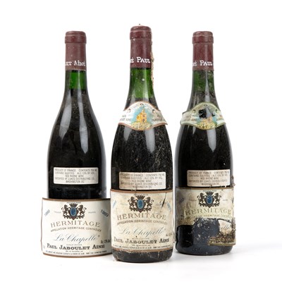 Lot 291 - Three bottles of 1989 Paul Jaboulet Aine -...