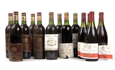 Lot 283 - Five bottles of 1983 Chateau Larose Trintaudon,...