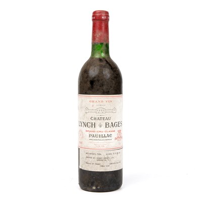 Lot 281 - A bottle of 1985 Chateau Lynch-Bages, Pauillac,...