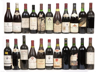 Lot 294 - 22 bottles of vintage French red wine