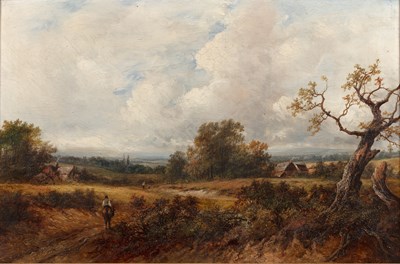 Lot 233 - Joseph Thors (1835-1920) Landscape with...