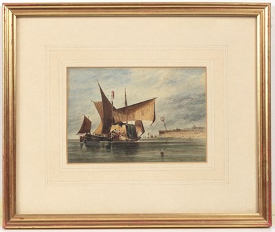 Lot 15 - J*F*H* after John Joseph Cotman Hay barge at...
