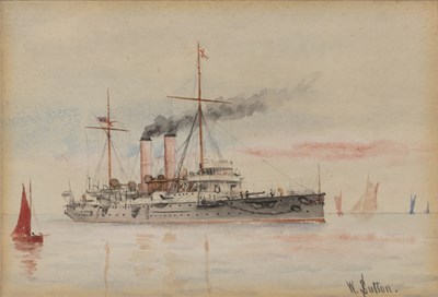 Lot 15 - J*F*H* after John Joseph Cotman Hay barge at...
