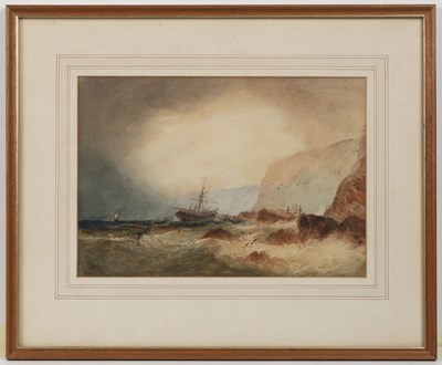Lot 264 - Henry Barlow Carter (1803-1867) A rescue off...