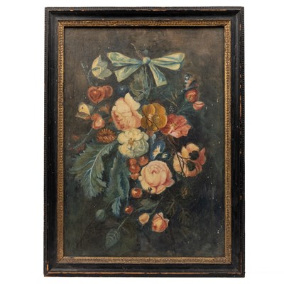 Lot 14 - A collection of five decorative still life flower prints