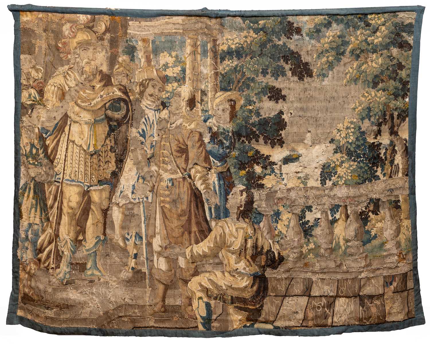 Lot 61 - A 17th century decorative tapestry