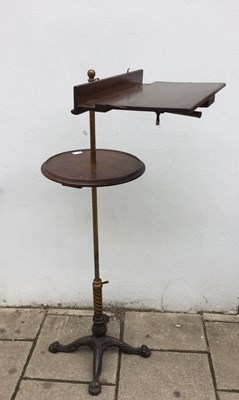 Lot 44 - An early Victorian mahogany, brass and cast...
