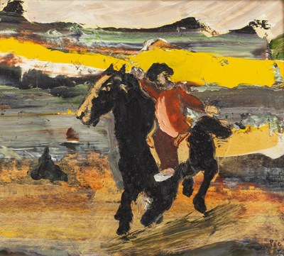 Lot 380 - Charles Higgins 'PIC' (1893-1980) Bumboat,...