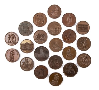 Lot 40 - A collection of Art Union London medallions,...
