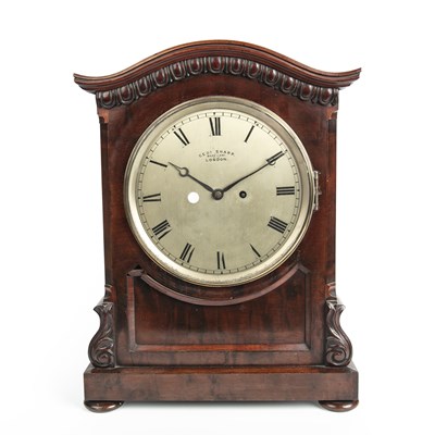 Lot 67 - An early 19th century bracket clock by George...