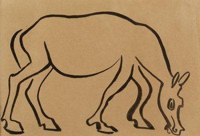 Lot 158 - Henri Gaudier-Brzeska (1891-1915) An Old Horse...