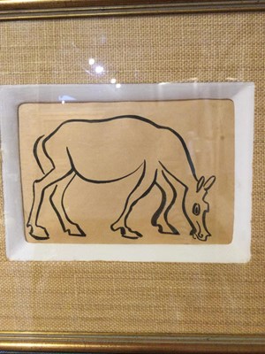 Lot 158 - Henri Gaudier-Brzeska (1891-1915) An Old Horse...