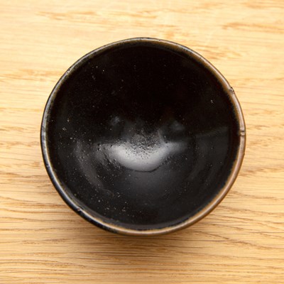 Lot 90 - Tenmoku glaze small tea bowl Chinese of...