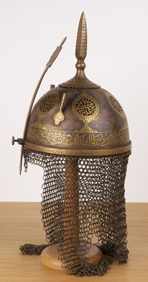 Lot 396 - Four-piece revival armour set Indo-Persian...