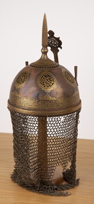 Lot 396 - Four-piece revival armour set Indo-Persian...