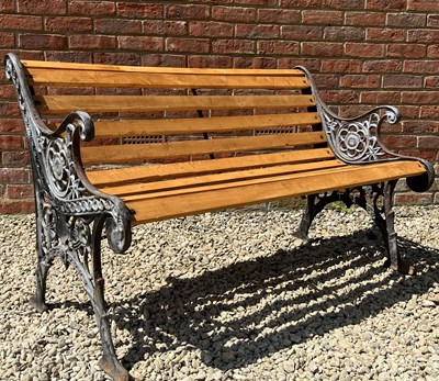 Lot 1288 - A garden bench