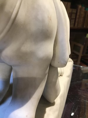 Lot 39 - A 19th century Minton Parian-ware porcelain...