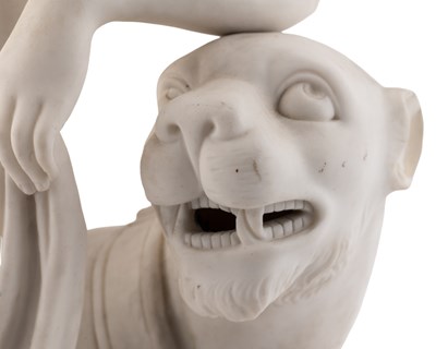 Lot 39 - A 19th century Minton Parian-ware porcelain...