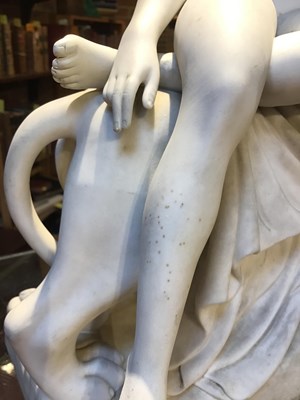 Lot 39 - A 19th century Minton Parian-ware porcelain...