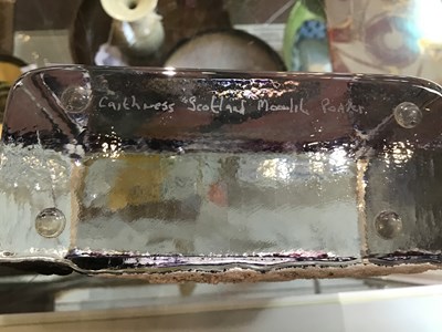 Lot 747 - Caithness Glass Moonlit peaks glass block...