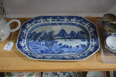 Lot 96 - Four similar graduated blue and white...