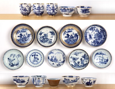 Lot 97 - Group of various tea bowls, saucers and cups...