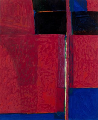 Lot 252 - Frank Beanland (1936-2019) Red and Black...